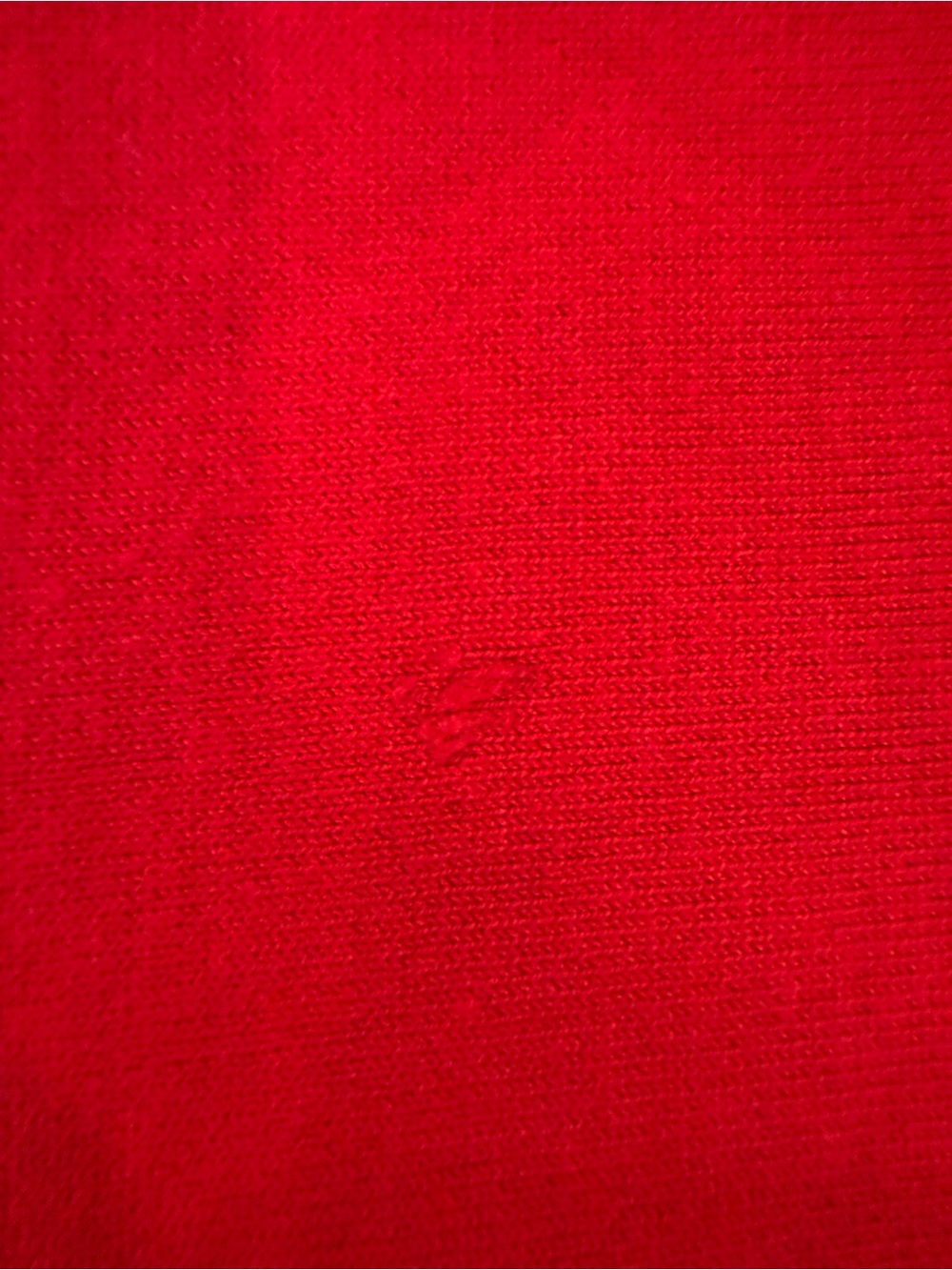 Cable & Gauge Sweater XL Red Dolman Sleeve Button Shoulder Rayon Nylon Knit Top - Picture 4 of 6